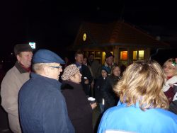 Zpívání u vánočního stromku