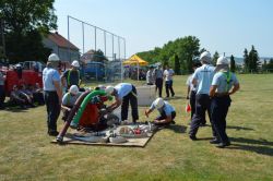 Požární útok ve Věteřově