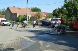 Požární útok v Ostrovánkách