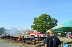 Požární útok v Ostrovánkách