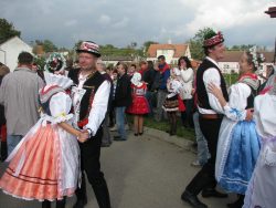 Hody - krojovaný průvod (sobota)
