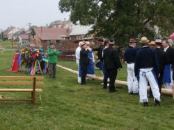 Stavění máje 2015