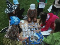 Pálení čarodějnic a stavění máje