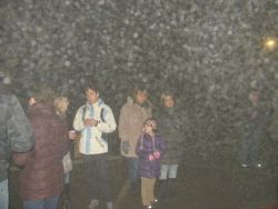 Zpívání u vánočního stromku